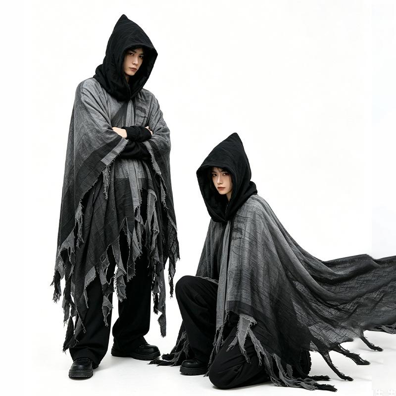 Halloween Black Death Cloak