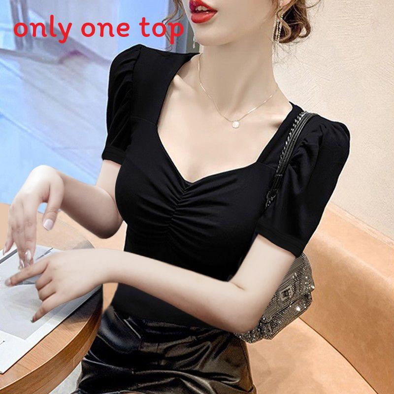 Private Style T Shirt With Embroidered Flowers For Fashionable Women In Spring