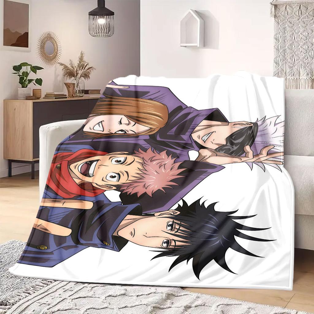 Sukuna King of Curses Flannel Blanket Warm,Comfortable,Suitable for Bedrooms,Sofas,Beds,Chairs,Picnics,Travel