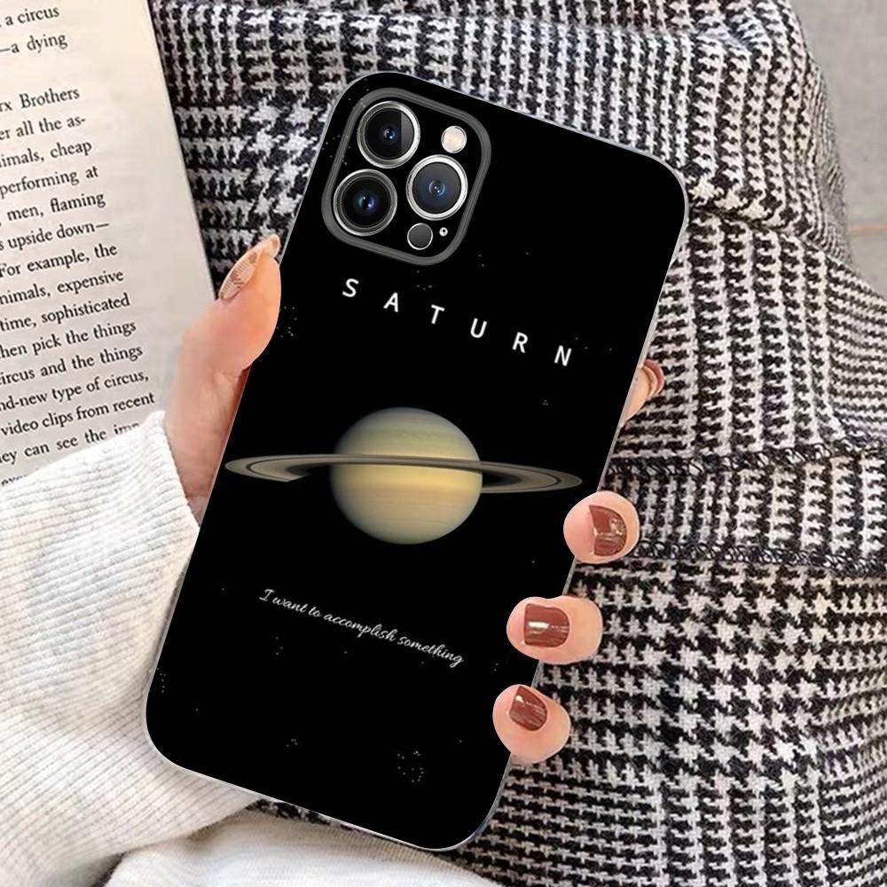 Saturn Mars planet Phone Case for iPhone 15 8 7 6 6S Plus X SE 2020 XR XS 14 11 12 13 Mini Pro Max Mobile Case
