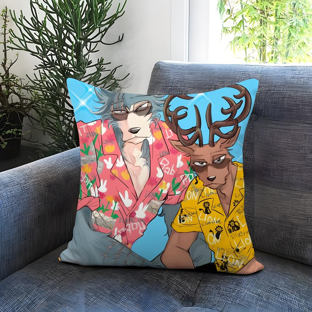 POPULAR B-BBEASTARSS Cushion Cover Comfortable Reversible Pillow Cover Ideal for Car Sofa Bedroom & Beyond