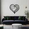 Metal Wall Art Modern Home Decor Foyer Living Room Gift Birthday Present