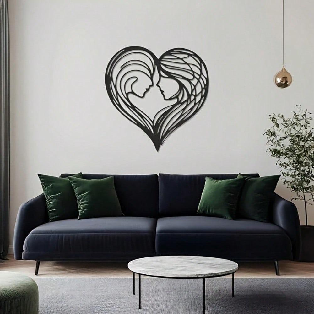 Metal Wall Art Modern Home Decor Foyer Living Room Gift Birthday Present