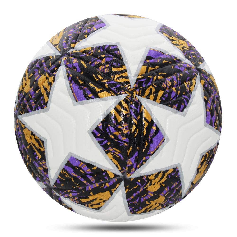 Größe 5 Fußball Unisex Fußball Hochwertiger Fußball Pu-Material Team Außen Matchspiel Fußballtraining Ballon De Foot