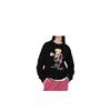 Polo Ralph Lauren Bluza damska z okrągłym dekoltem i nadrukiem misia Czarna 211823689-001