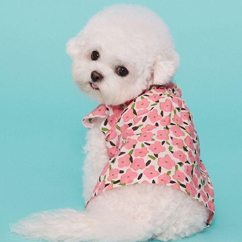 MIMINKO Floral Ruffle Nashi Blouse [DW3MB1230]