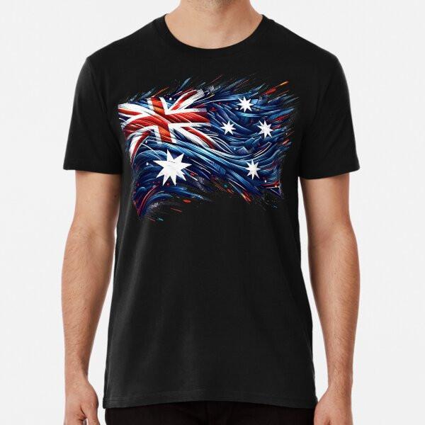 Australian Flag TShirt Made in Australia Unisex T-Shirt S