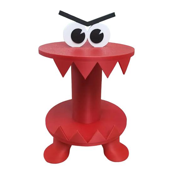 Toilet Roll Holder Paper Rack Cartoon Shape Universal Easy to Install Bathroom Free Standing Countertop Tissue Holder