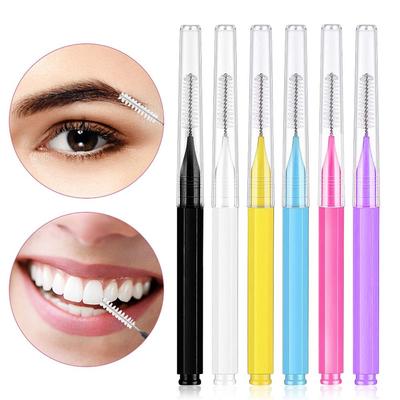 Mini Eyebrow Brush Brow Lift Supplies Clean Toothbrush Interdental Brush Brow Perm Brush
