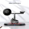 3-in-1 Wireless Charger for Apple & Huawei Phones, Magnetic Earphone & Watch Charging