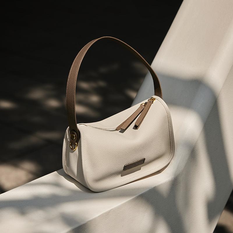 

Миссис. Сумка Qiao для женщин 2025 Новая высококлассная сумка под мышкой Сумка-багет Сумка через плечо Модная сумка из натуральной кожи Женская сумка в этом году Long23CM、Thick10CM、 H