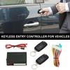 Remote Central Locking Kit DIY Universal Auto Remote Central Kit 12V Keyless Lock System Car Security System Car Alarm System