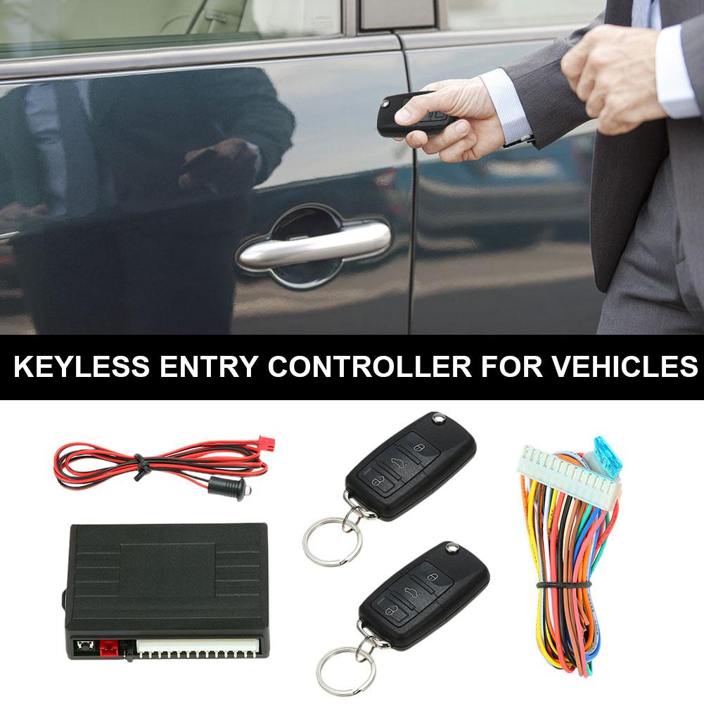 

Auto Remote Central Kit 433.92MHz Car Central Locking DIY Universal Keyless Entry System Car Security System Car Alarm System China Mainland