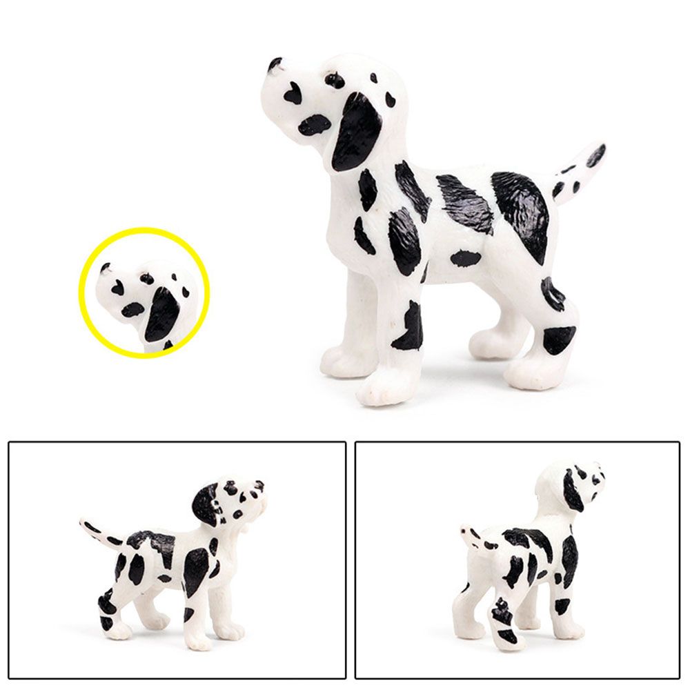 Craft Cute Hound Accessories Simulation Dog Farm Animal Model Figurines Ornaments Miniature