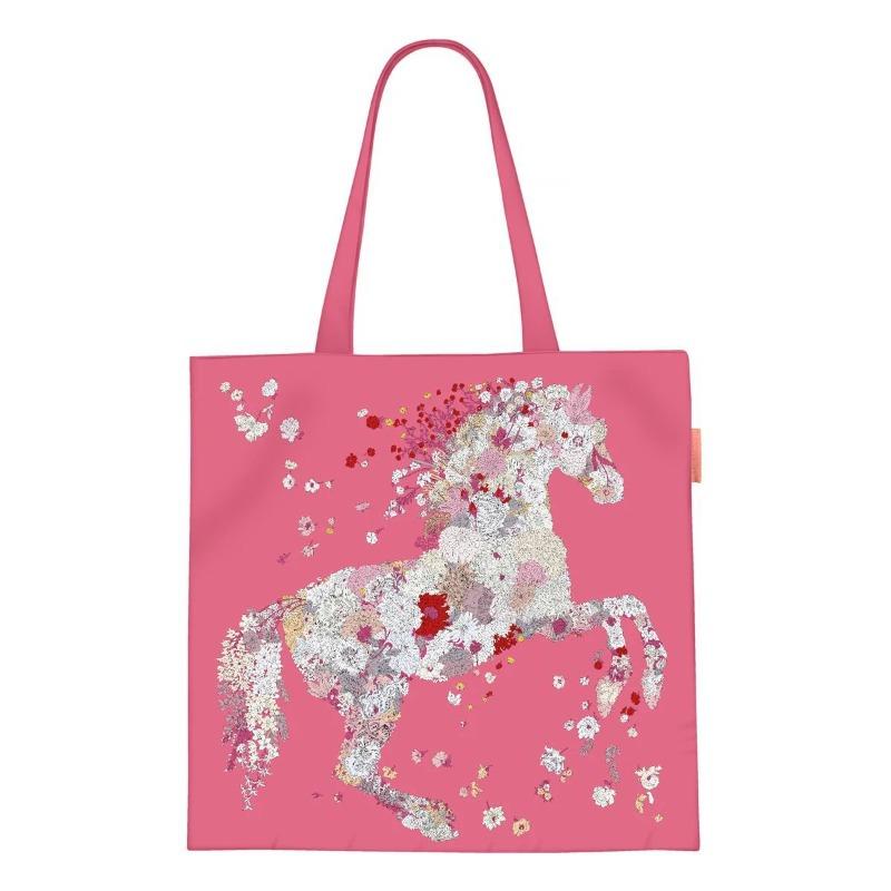 Printed Canvas Bag Women's Hand Bag Large Capacity Student Tutoring Shoulder Bag