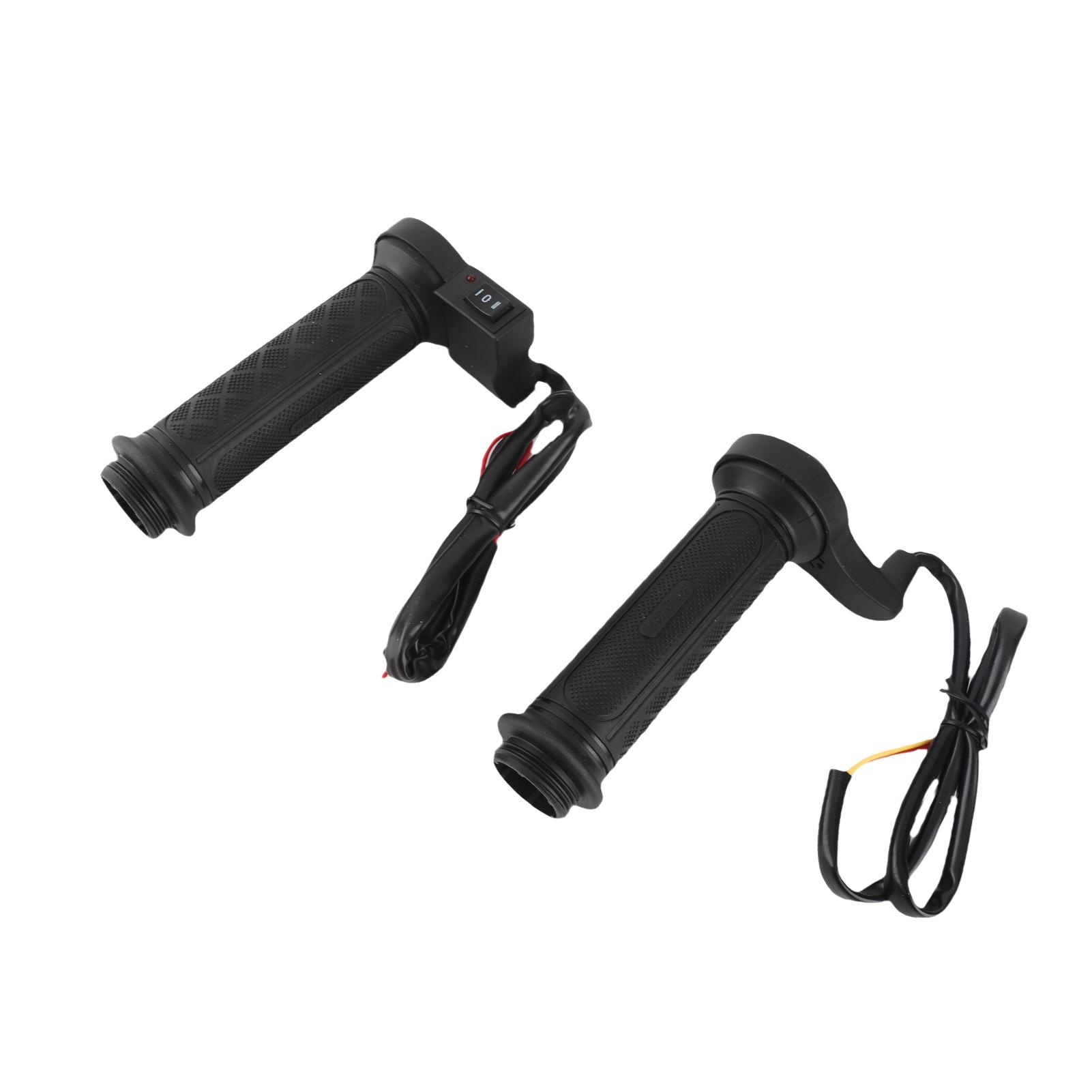 CHICIRIS 1 Pair Motorcycle Hand Grips 7Celsius8 22mm   Electric Hot Heated Warm Hand Grips Handlebar