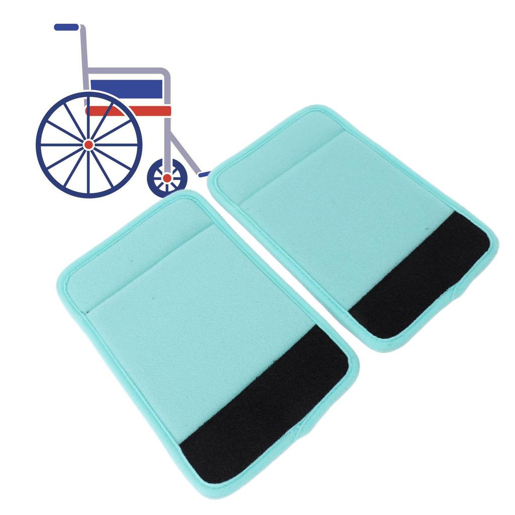 2pcs Walker Handle Pads Anti Slip Comfort Cushion Wheelchair Armrest Covers for Wheelchair Walker Crutch Accessories