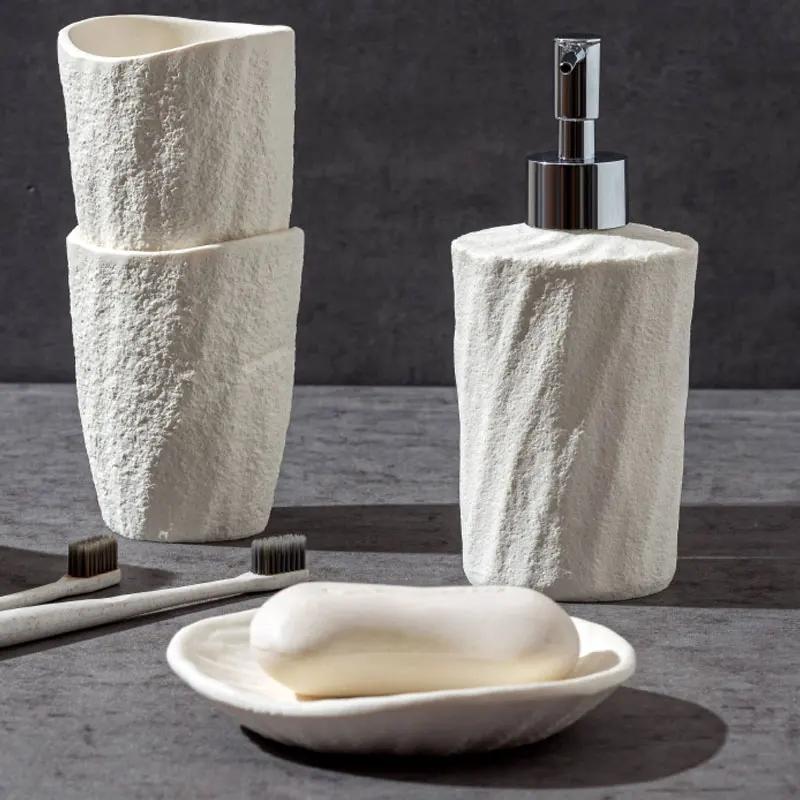 340ml Creative Resin Soap Dispenser lotion Bottle Hotel Luxury Press Bottle Shampoo Shampoo Shower Gel Split Bottle dispenser