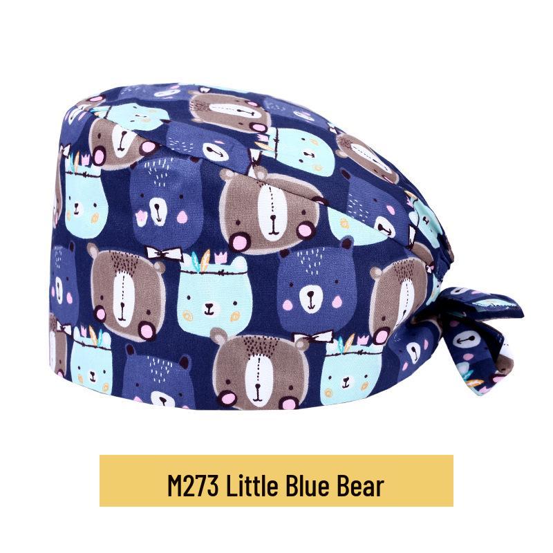 Operationsmössa för män och kvinnor – Ren bomull, Idealisk för tandsköterskor och läkare på operationssalar