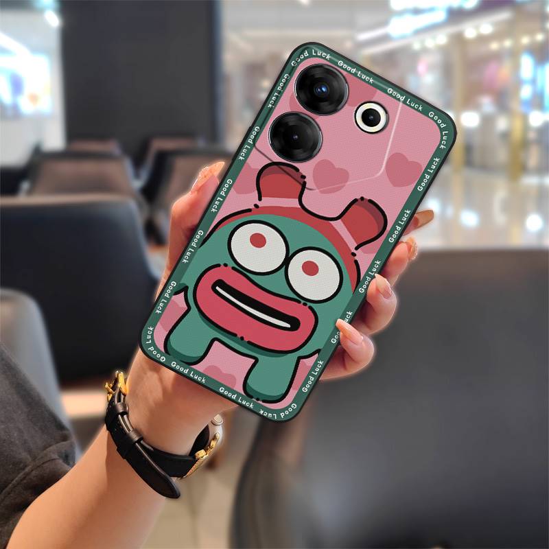 TPU Shockproof Phone Case For Tecno Camon20 Pro 5G/CK8n Silicone Fashion Design Dirt-resistant Anti-knock Graffiti Cute