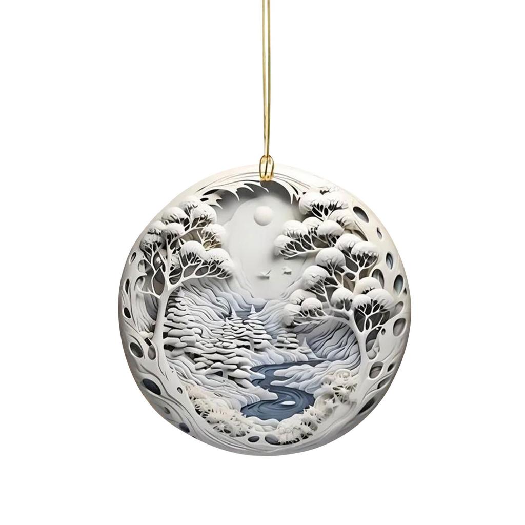 Christmas Decoration Pendant Christmas Tree Tag Theme Party Crafts Ornament