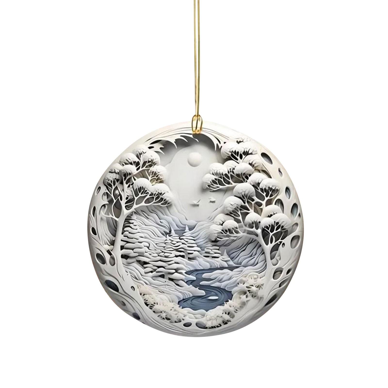 

Рождественское украшение Подвеска Рождественская елка Бирка Тематическая вечеринка Поделки Орнамент One Size