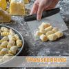 Stainless Steel Pastry Scraper and Dough Cutter Set with Ergonomic Non-Slip Handle for Baking and Cooking