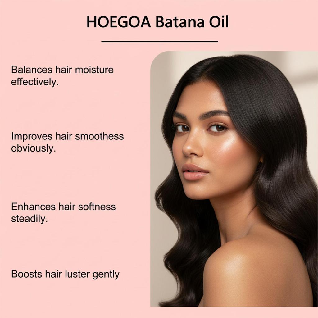 Batana Hair Mask, Tames Frizz & Flyaways, Moisturizing & Smooth, Nourishes Hair Texture, Daily Hair Care Treatment