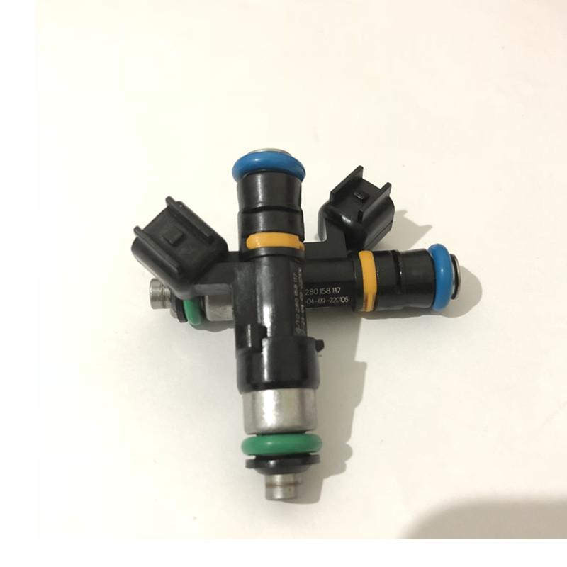 6x Top feed High performance 48mm ev14 1000cc E85  High impedance Flow matched fuel injector 0280 158 117 0280158117 for supar