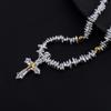 Kreuzkette Herren Titanstahl Nicht Verblassend Hochwertiges Gefühl Vielseitiges Persönlichkeitsdesign Sommer Accessoires Damen Trend Einfacher Schmuck