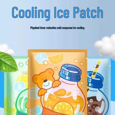 Dual-Effect Cool Patch: Summer Relief for Heat, Fever Reduction, and Mobile Cooling