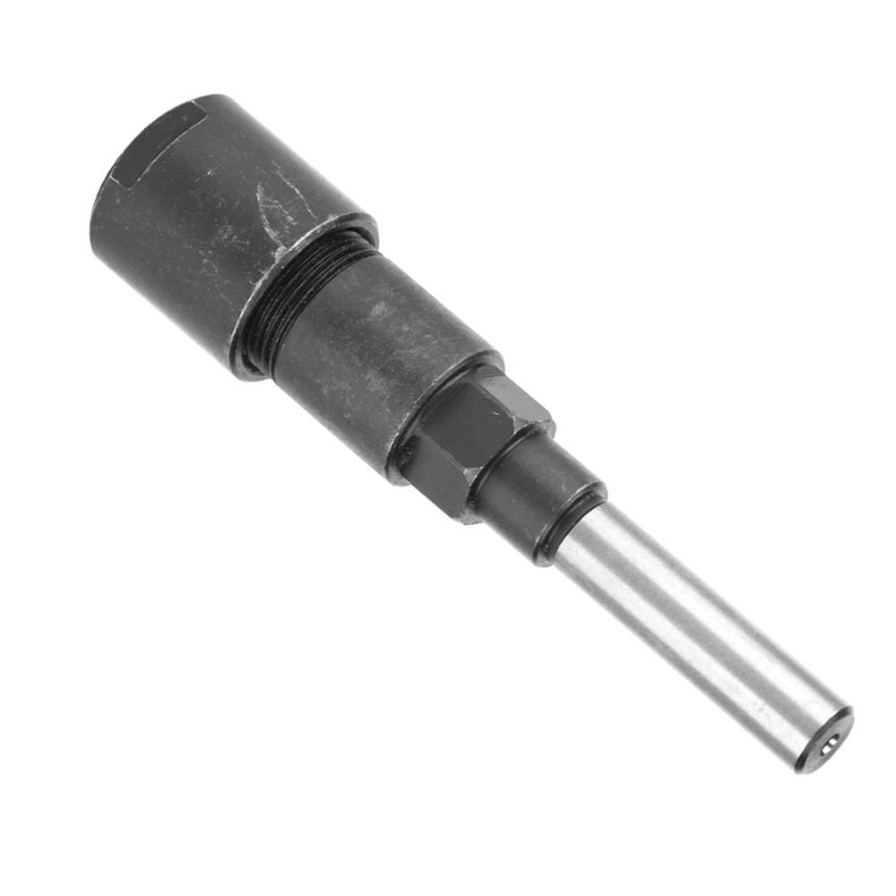 1/2 inch Shank Router Bit Collet Extension 2-1/4 inches Additional Travel 1/4 inch Shank Collet Extension Rod Hard Alloy