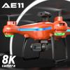 New AE11 8K Dual Camera Drone 360° Omni-directional Obstacle Avoidance Helicopter Brushless RC Aerial Camera Flying Machine