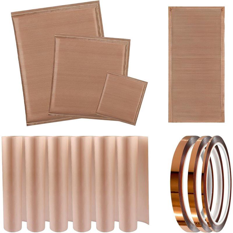

Heat Press Accessories Kit(13-Piece)- Includes 4 Heat Press Pillows, 6 Transfer Sheets, 3 Tapes& Heat Press Mat For Surfaces