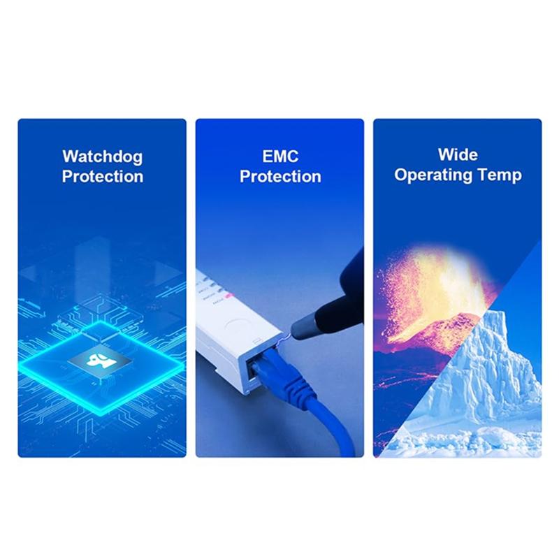 2025 Trend RS485 Zu Ethernet Konverter Winzige Größe Serieller Server USR-DR134 Unterstützt TCP/UDP/HTTP/DHCP/DNSP Modbus TCP/RTU