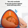 Portable Beach Headrest Sunshade Tent Light Weight Head Sun Shelter Tent for Outdoor Beach Camping Easy To Carry