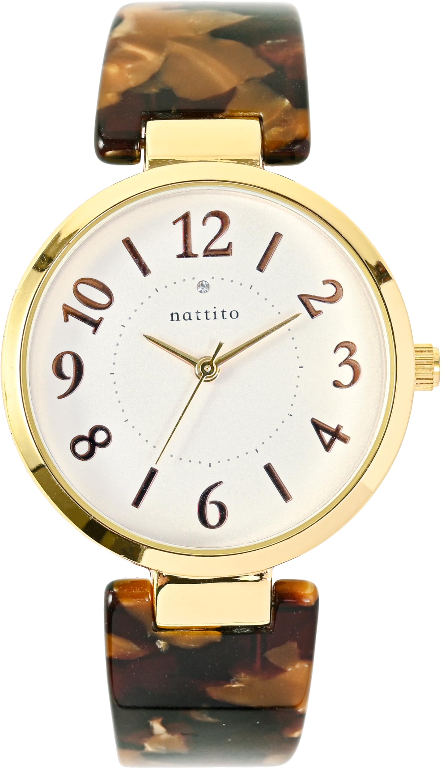 

[Fieldwork] Женские часы с аналоговым ацетатным браслетом YM119-4 YM119-4 Коричневый