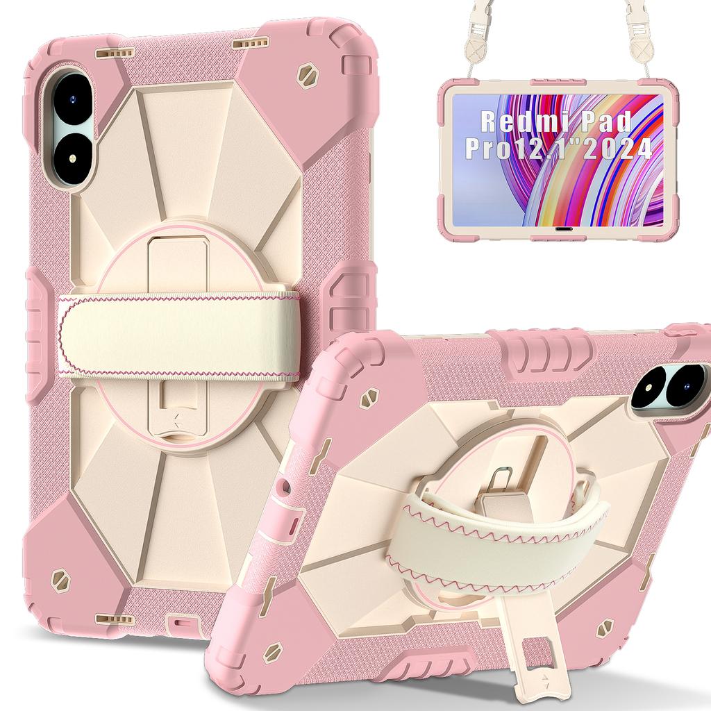 Tablet Protective Case A2 Model Suitable for Redmi Pad Pro/ Poco Pad 12.Inch () with Satchel Stand 10 Colors Available