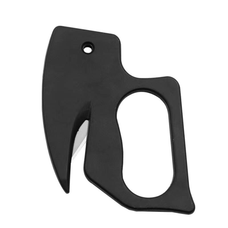 

Пластиковый нож для открывания писем, мини-острый почтовый конверт, открывалка для документов, охраняемый нож, офисное оборудование чёрный