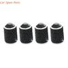 Y4UA General Twinkle Tire Valves Stem Caps Metal Tire Valves Stem Covers Dustproof Tire Caps Car Accessories for Car & Bikes