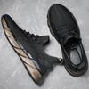 Flying Woven Men's Shoes Summer Sports Breathable Casual Mesh Shoes Soft-soled Mesh Shoes Men's Dirt-resistant Travel Shoes Trendy Coconut Shoes