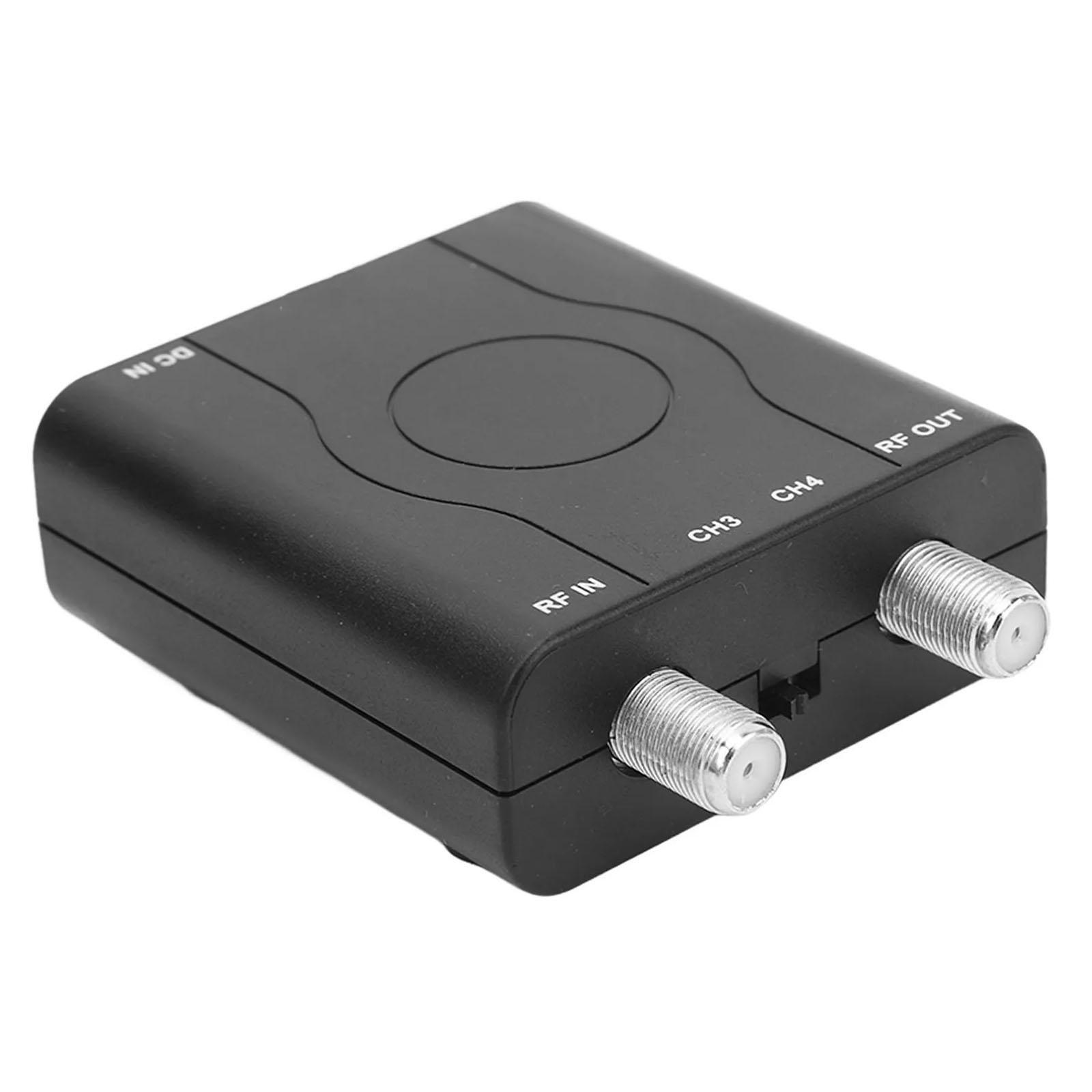 

Professional RF Modulator Coaxial Converter With 1080P PLL Lock Suitable For Home Theaters Systems 1080P Video Streaming 1