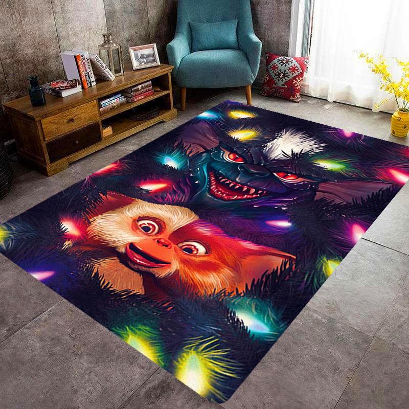 Gremlins Festive Chaos carpet Suitable for all seasons Living room and bedroom mats Dormitory decoration Bathroom mat Christmas gifts
