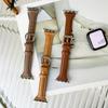 Slim Leather Strap For Apple Watch Series 11 46mm Band 42mm 49mm 44mm 40mm 41mm 45mm 38mm 45mm IWatch Ultra 2/3 S10 9 8 7 SE 6 5 4 3 2 Woman Bracelet