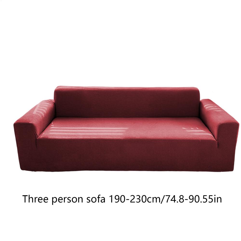 Sofa Cover Elastic For Living Room Home Stretch Slipcovers Couch Covers 3 Seater Furniture Protector For Workplace Living Room