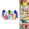 Christmas Drawstring Present Bags Set 30 Pcs With 32 Tags For Festive -Gifting Christmas Drawstring -Gift Bags Size For Holiday