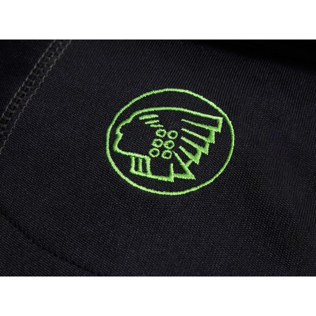 Apache Langley Black Performance Polo Shirt