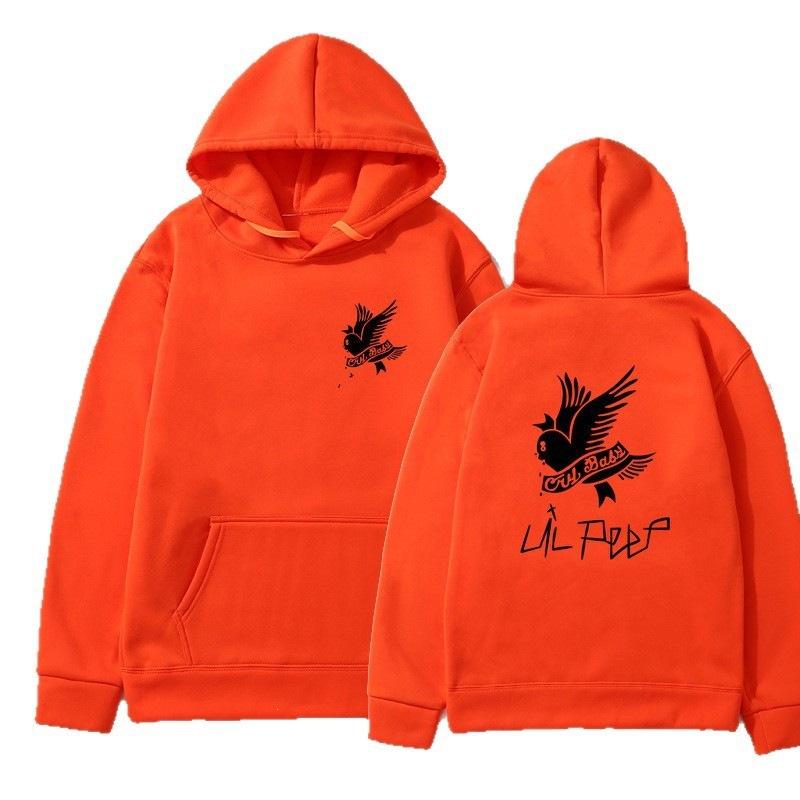 New singer Lil Peep street trend hooded men's and women's pullovers