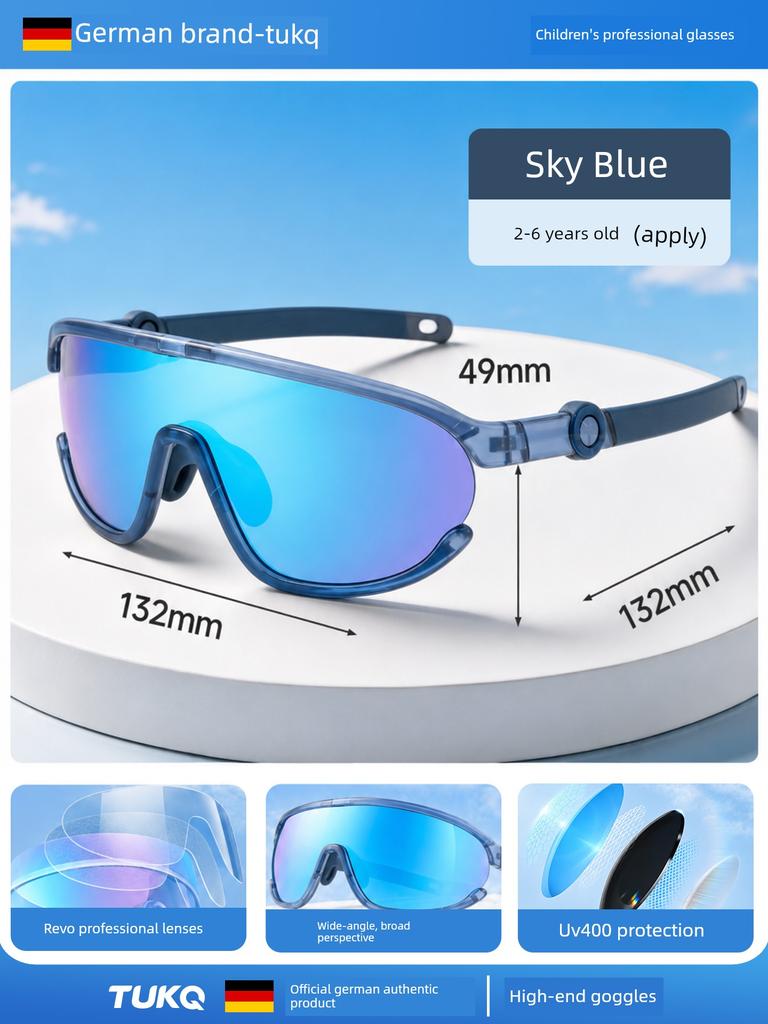 German Children's Goggles, Mountaineering Anti-Uv Sunglasses, Windproof Running Sunglasses, Outdoor Cycling Glasses, Sports Glasses