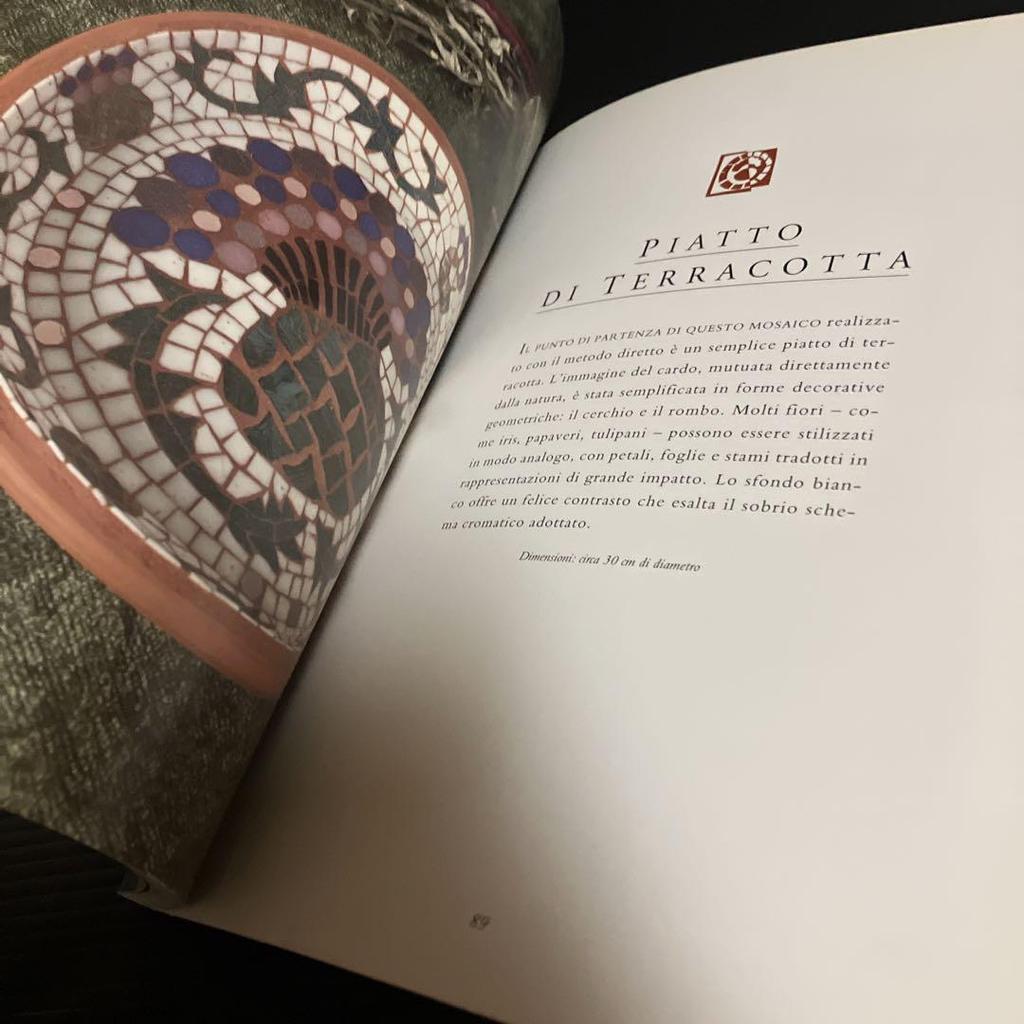 [USED] Italian version Mosaic art design collection MOSAICI